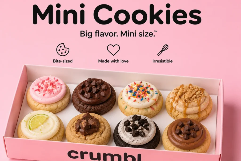 Crumbl Mini Cookies 2026 | Prices, Calories, Flavors Crumbl Mini Cookies