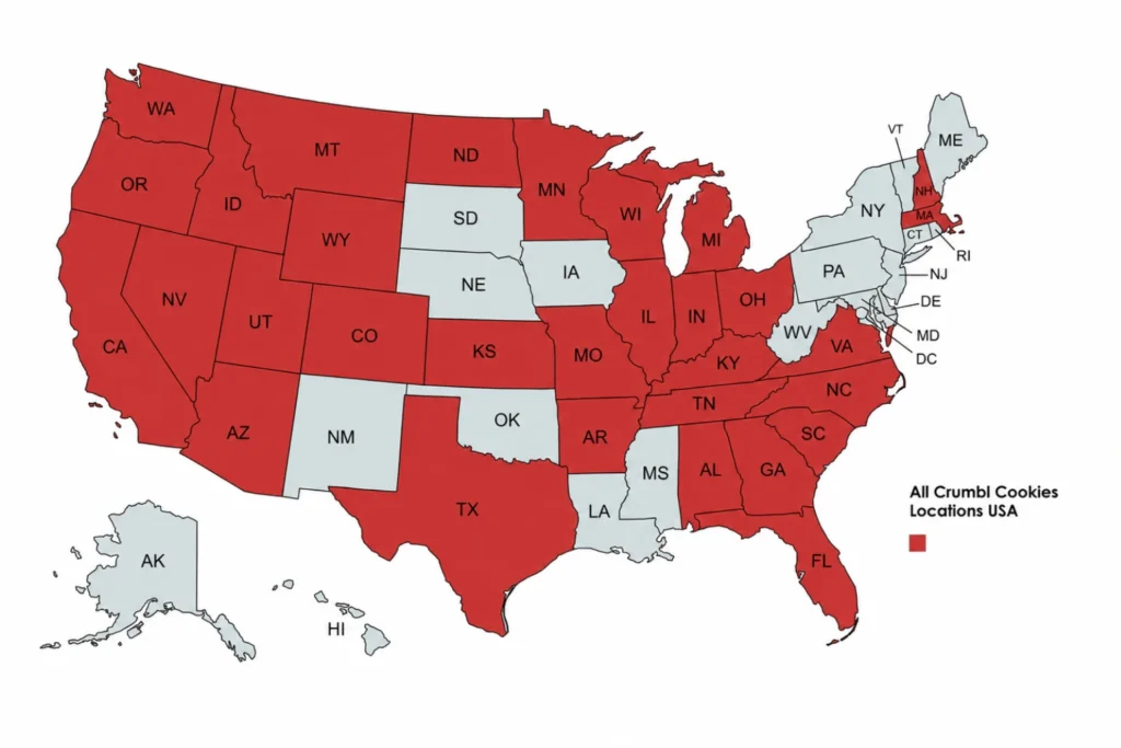Crumbl Cookie Locations 2026